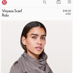 Lululemon Rulu Vinyasa Scarf